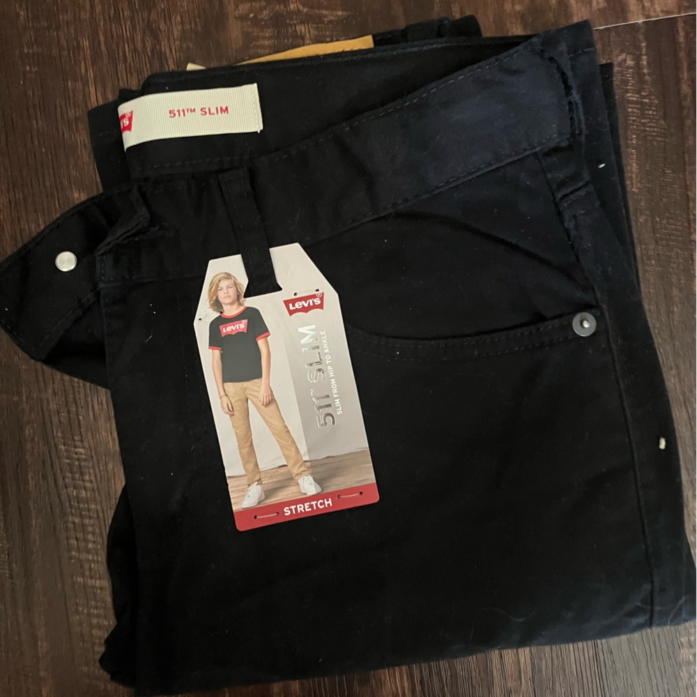 Levi's Slim Straight Men's Jeans - Black